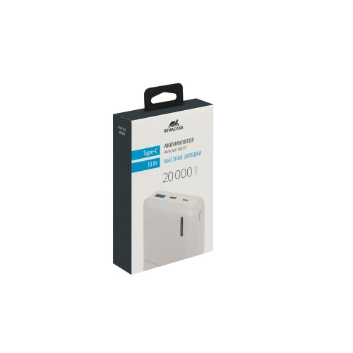 Внешний аккумулятор с быстрой зарядкой VA2571, 20000 mAh