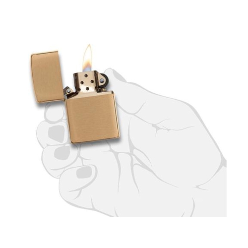 Зажигалка ZIPPO с покрытием Brushed Brass