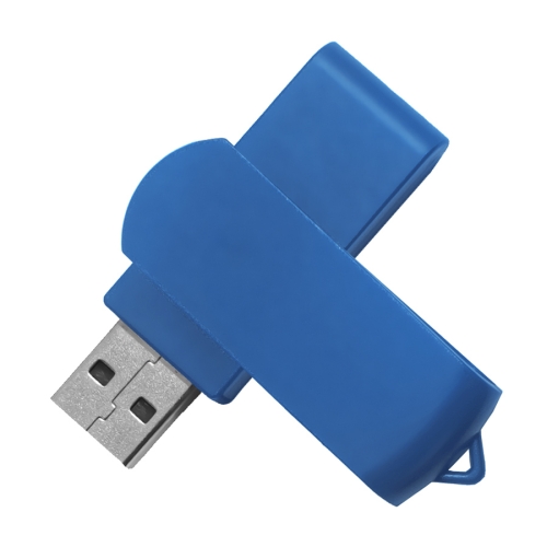 USB flash-карта SWING (8Гб), белый, 6,0х1,8х1,1 см, пластик — вариант цвета