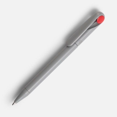Ручка шариковая Prodir DS1 TMM Dot, серая с голубым — вариант цвета