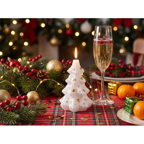 Свеча Christmas Twinkle, елочка