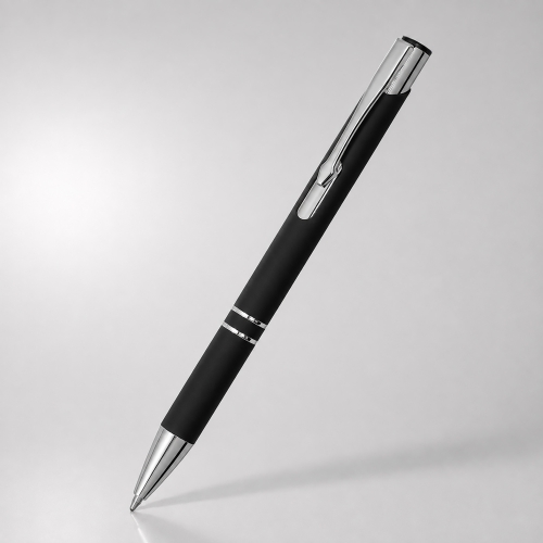 Ручка металлическая шариковая «C1» soft-touch — вариант цвета