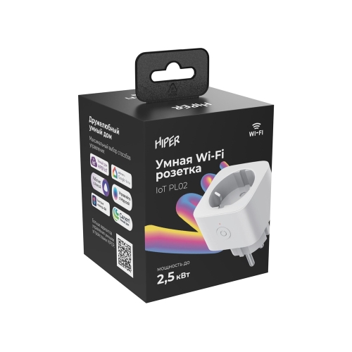 Умная розетка Wi-Fi «IoT PL02»