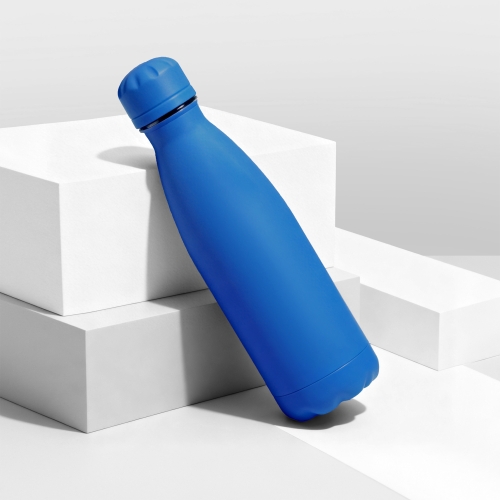 Вакуумная термобутылка "Vacuum bottle C1", soft touch, 500 мл — вариант цвета