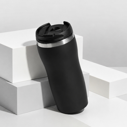 Термокружка «Double wall mug С1» soft-touch, 350 мл — вариант цвета