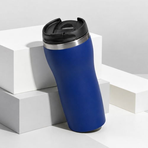 Термокружка «Double wall mug С1» soft-touch, 350 мл — вариант цвета