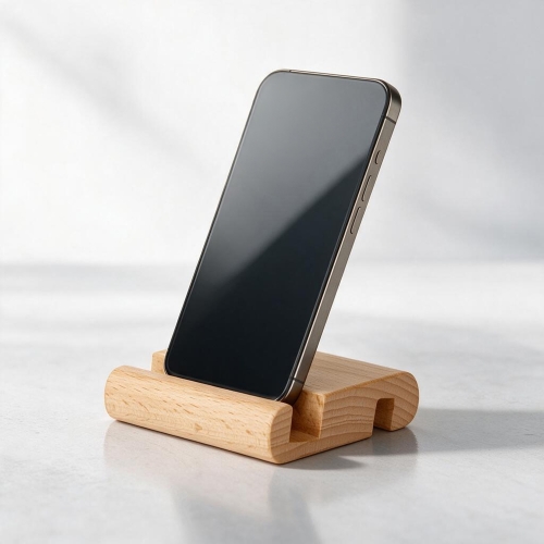 Подставка для смартфона из массива бука «Cradle»