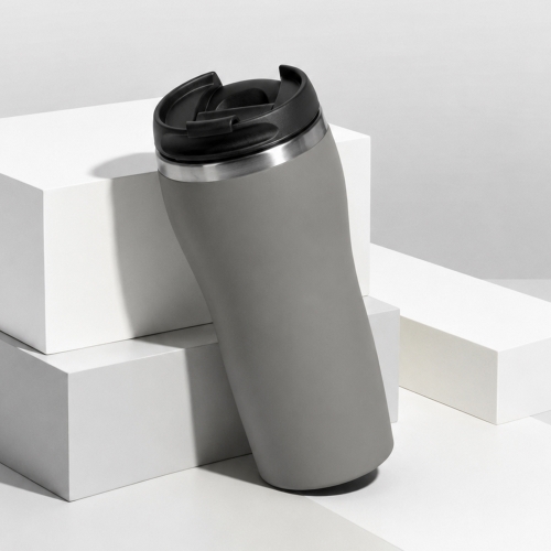 Термокружка «Double wall mug С1» soft-touch, 350 мл — вариант цвета