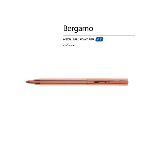 Ручка металлическая шариковая «Bergamo»