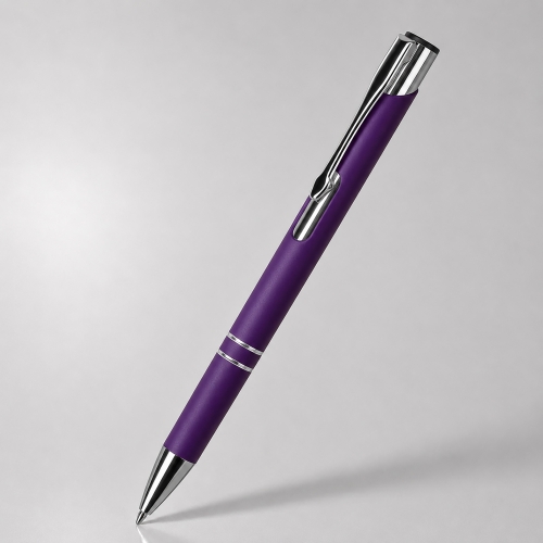 Ручка металлическая шариковая «C1» soft-touch — вариант цвета