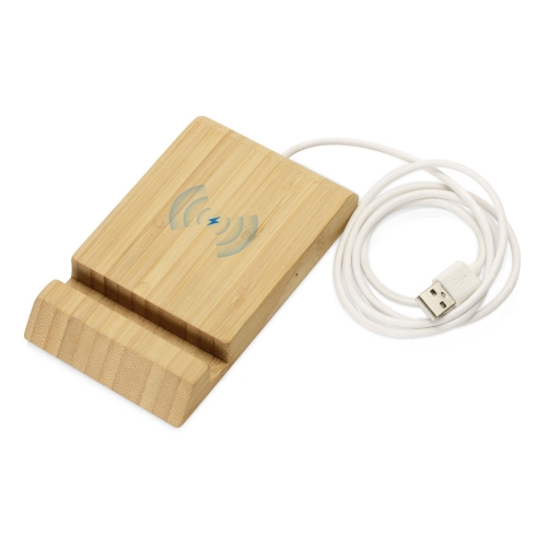 Подарочный набор с БЗУ и внешним аккумулятором «Bamboo Set»