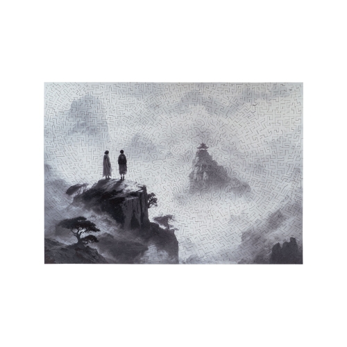 Деревянный пазл «Serenity»