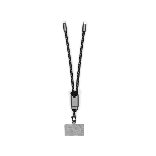 Ремешок-держатель для телефона с зарядным кабелем USB-C - USB-C «Lany Wristband Charge Eco»