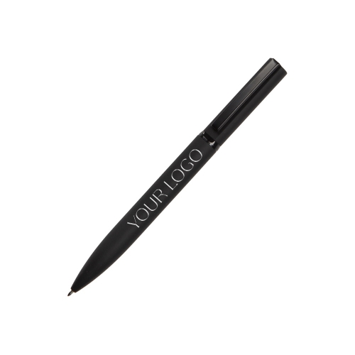 Ручка шариковая металлическая «Siegfried Silver» soft-touch с зеркальным слоем