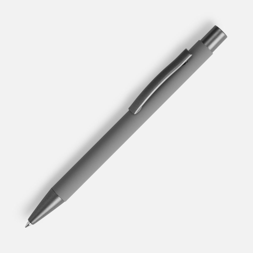 Ручка шариковая Atento Soft Touch, желтая — вариант цвета