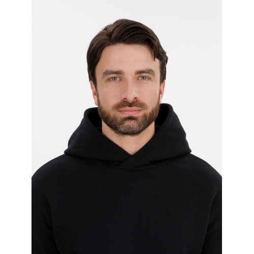 Худи оверсайз унисекс Snuggie, черное