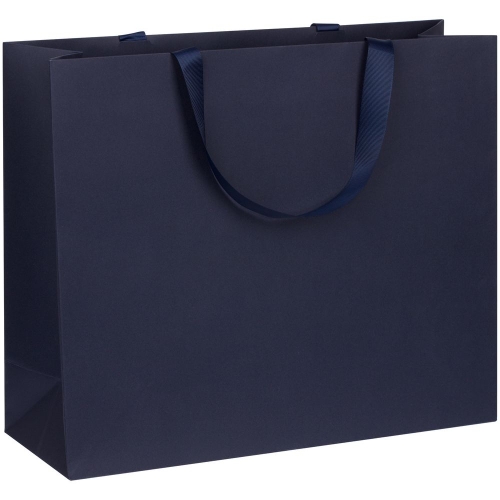 Пакет бумажный Manilla L, синий