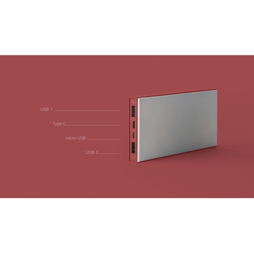 Внешний аккумулятор «NEO ARIA», 10000 mAh