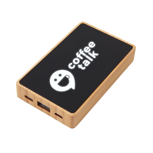 Внешний аккумулятор с подсветкой лого «Reedia S2», 5000 mAh