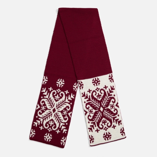 Шарф Wintertude M, синий с белым — вариант цвета