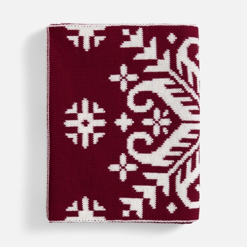 Шарф Wintertude L, красный с белым