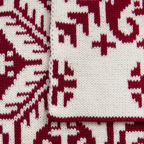 Шарф Wintertude L, красный с белым