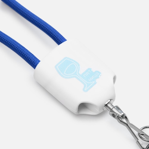 Кабель-ланьярд energyFlex Pro, синий
