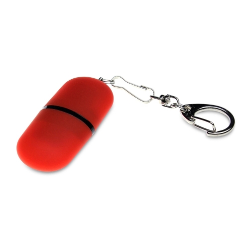 USB 2.0- флешка «Goutte Soft-touch» на 16 Гб каплевидной формы