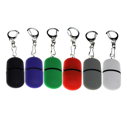 USB 2.0- флешка «Goutte Soft-touch» на 16 Гб каплевидной формы