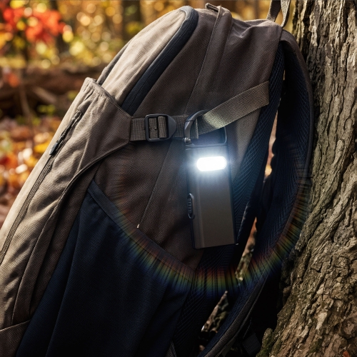 Фонарик "Spark" с рулеткой и карабином