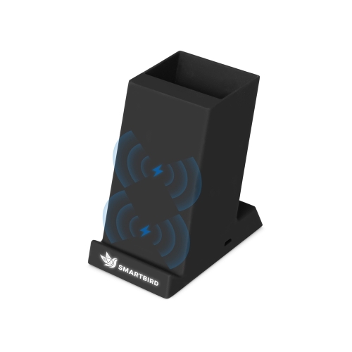 Настольное беспроводное зарядное устройство «Glow Box» — вариант цвета