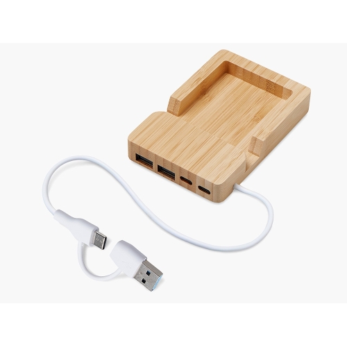USB-хаб «Memo», 2*USB, 2*Type C