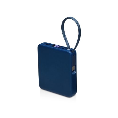 Внешний аккумулятор со встроенным кабелем USB-C «Дэнси», 5000 мАч