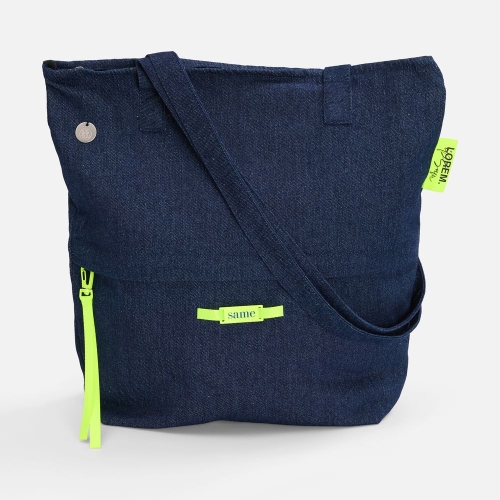 Сумка для покупок Denimate, темно-синяя
