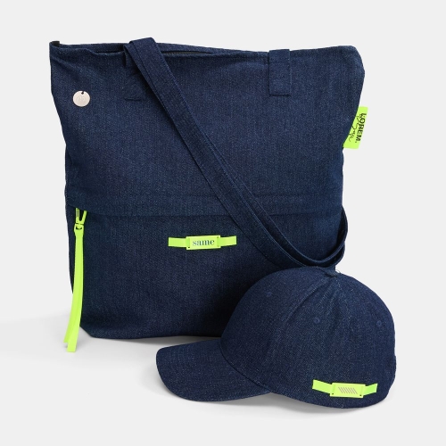 Сумка для покупок Denimate, темно-синяя