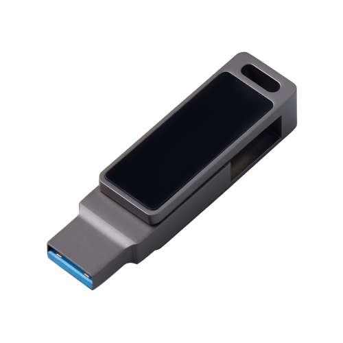 USB3.0/ Type-C флешка 2в1 на 32 ГБ «Спинлайт» с подсветкой