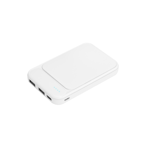 Внешний аккумулятор с подсветкой Старлайт PB (Starlight PB) 5000 mAh, зеленый — вариант цвета