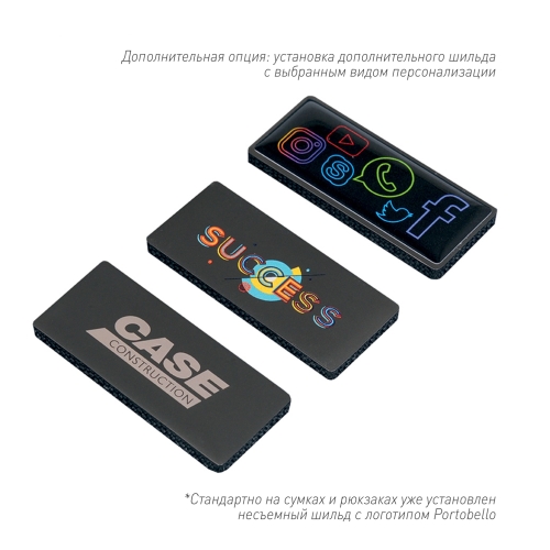 Бизнес рюкзак Альтер (Alter) с USB разъемом, черный