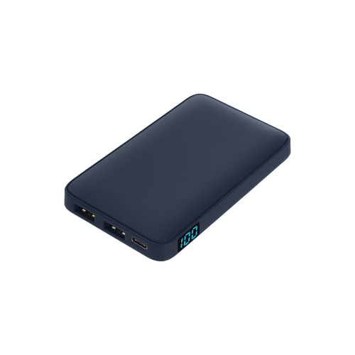 Внешний аккумулятор с подсветкой Анкор (Ancor) 5000 mAh, белый — вариант цвета