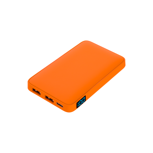 Внешний аккумулятор с подсветкой Анкор (Ancor) 5000 mAh, белый — вариант цвета