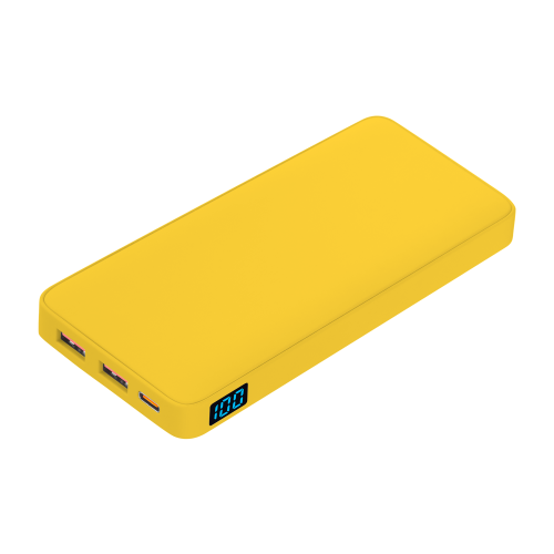 Внешний аккумулятор с подсветкой Анкор Плюс PD (Ancor PD Plus) 10000 mAh, оранжевый — вариант цвета