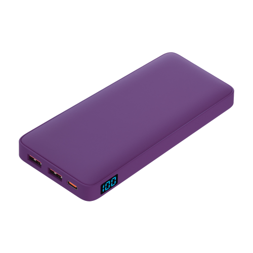 Внешний аккумулятор с подсветкой Анкор Плюс PD (Ancor PD Plus) 10000 mAh, оранжевый — вариант цвета