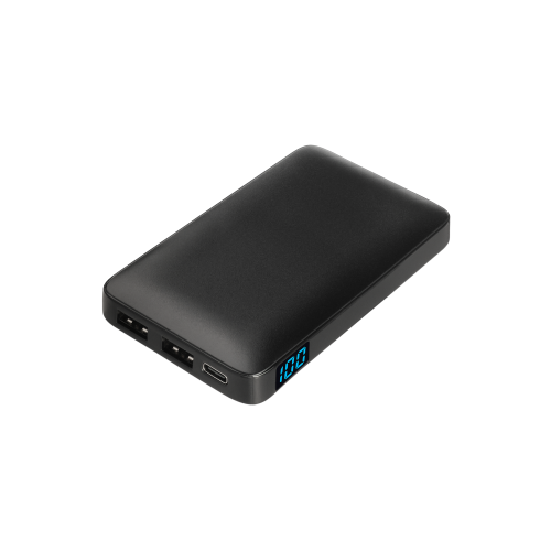 Внешний аккумулятор с подсветкой Анкор (Ancor) 5000 mAh, серый — вариант цвета