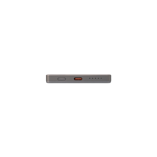 Внешний аккумулятор Оникс PD (Onyx PD) 5000mAh с функцией беспроводной зарядки 15W, серый