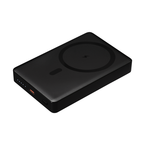 Внешний аккумулятор Атлантис Плюс PD (Atlantis PD Plus) 10000mAh с функцией беспроводной зарядки 15W, синий — вариант цвета