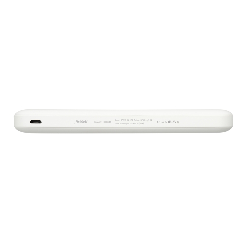 Внешний аккумулятор Элари Плюс (Elari Plus) 10000 mAh, белый