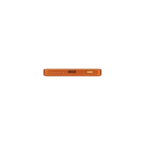 Внешний аккумулятор Атлантис (Atlantis) PD 5000mAh с функцией беспроводной зарядки 15W, оранжевый