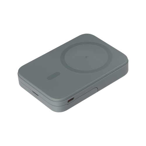 Внешний аккумулятор Юнион PD (Union PD) 10000mAh с функцией беспроводной зарядки 15W, бежевый — вариант цвета