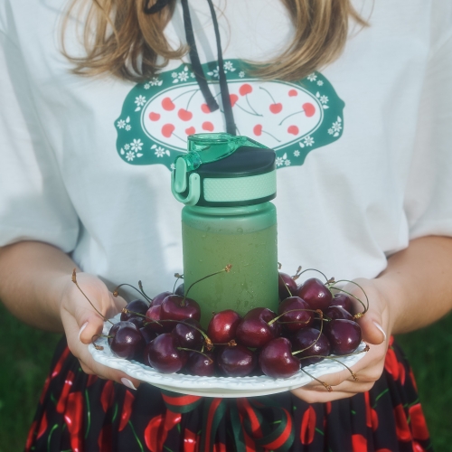 Бутылка для воды Флип мини (Flip mini), бирюзовая