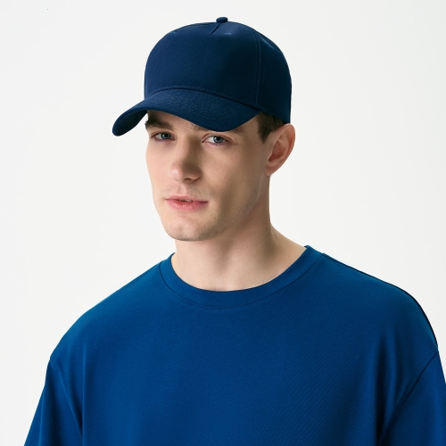 Бейсболка Фит (Fit), 5 клиньев, белый — вариант цвета